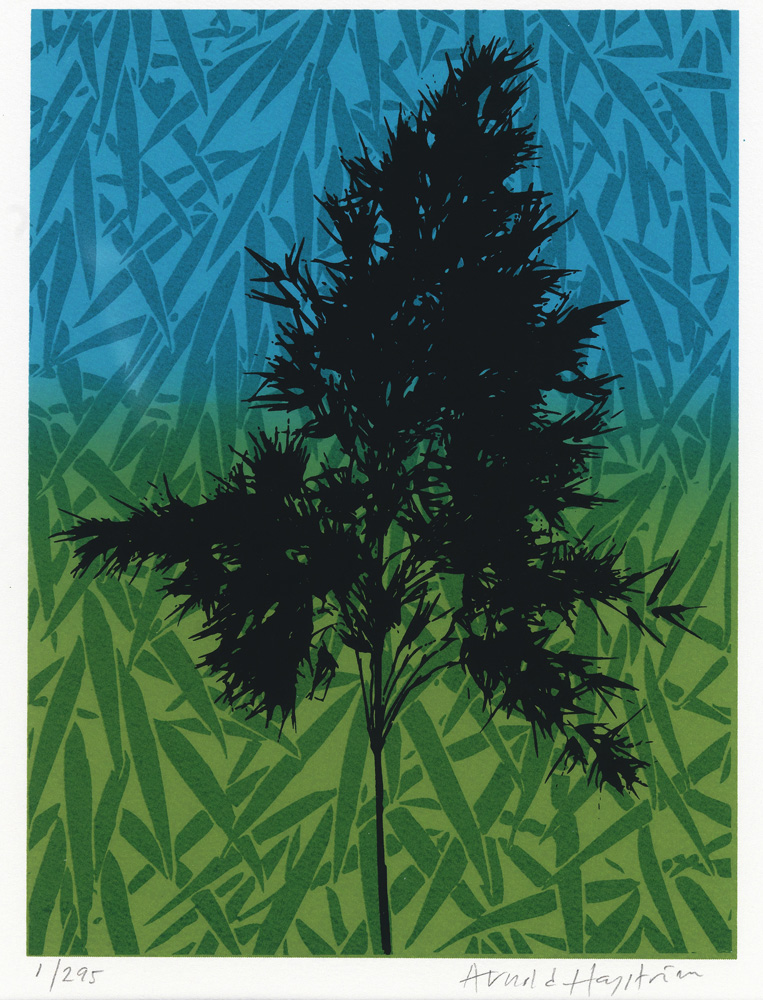 Konstnär Arnold Hagstöm. Konstverk benämning ANHA2 ‘Utan titel 2’, serigrafi, pappersmått: 35x27,5 cm, bildmått: 20x15 cm, upplaga 295. Våga Se - Konst