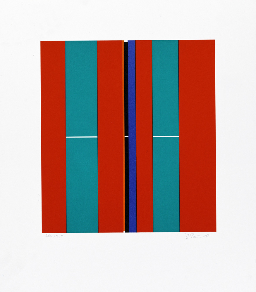 Konstnär Ilkka Pärni. Konstverk benämning IP2 ‘Utan titel 2’, litografi, pappersmått: 34x30 cm, bildmått: 22x20 cm, upplaga 295. Våga Se - Konst.